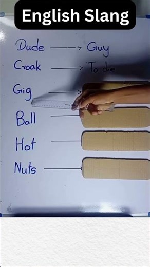 😎 6 Cool English Slang Words You Should Know! | Speak Like a Native #english #englishlearning