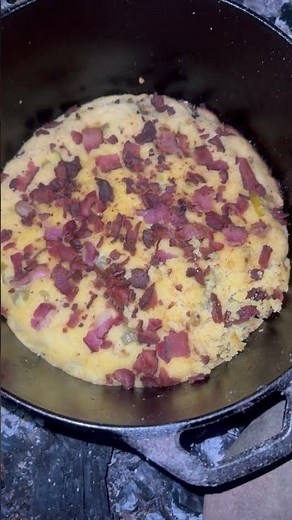 Dutch Oven Campfire Cornbread!