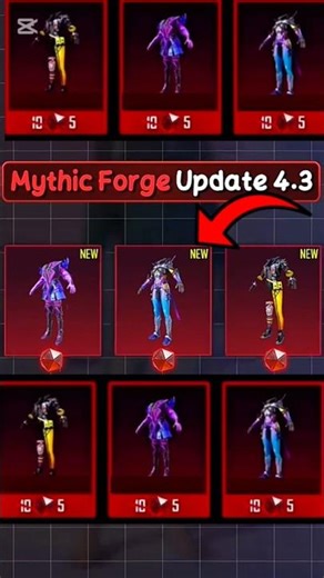 next mythic forge leaks | next mythic forge outfit Leaks 4.3 update #shortsfeed #shortvideo #shorts