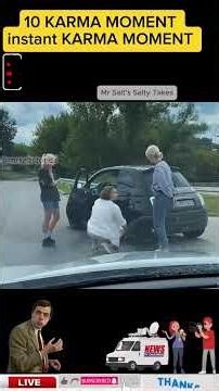 TOP 10 Karen Getting Their instant Karma Moment #shorts #shocking #karma #viral