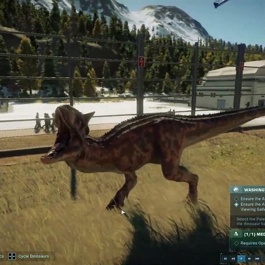 Epic Carnotaurus Roar! The King of the Cretaceous! 🦖💥