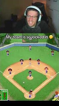 Destroying my opponents in backyard baseball 🤫