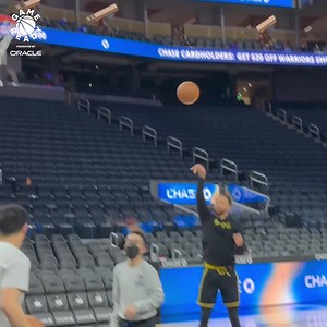 Focused on the work Oracle || Game Ready | Golden State Warriors