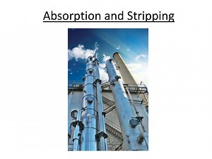 Absorption and Stripping - SlideServe