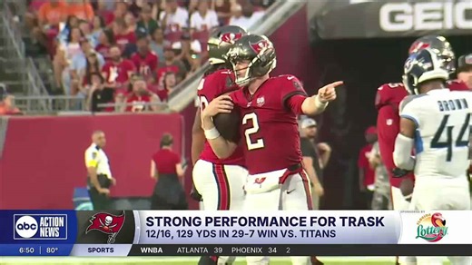 Kyle Trask's strong performance in preseason opener