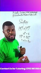 simplifying the expression(4⁰)² + (4^2)^0