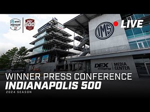 NTT INDYCAR SERIES Post-Race Press Conference - 108th Indy 500