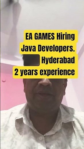 EA Hiring Software Engineer 🔥 | Gaming Company Job in Hyderabad | Java + React | 2+ Years Exp