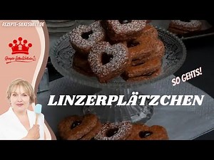 Klassische Linzerplätzchen nach unserem Familienrezept #silkeswelt