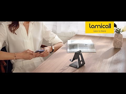 【Lamicall】Adjustable Cell Phone Stand - A for Desk