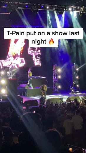 T-Pain Classic Songs Concert Highlights