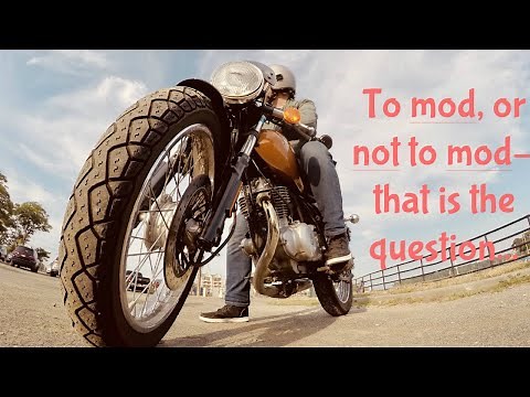 TU250X: Modifications for Better Looks & Performance