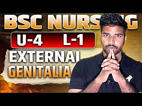 External Genital Organs || L-1 || Female Reproductive System||Anatomy and Physiology || Bsc Nursing