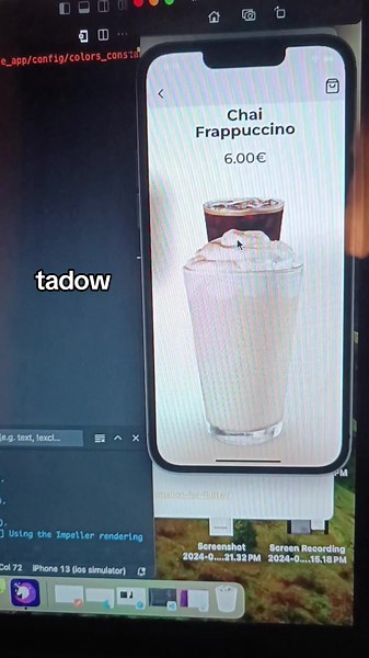 tadow on software developers way all flutter animation tutorial on my channel 👨‍💻🙏 #coding #codingisfun #برمجة_تطبيقات #softwaredeveloper #softwareengineer #coffeetime