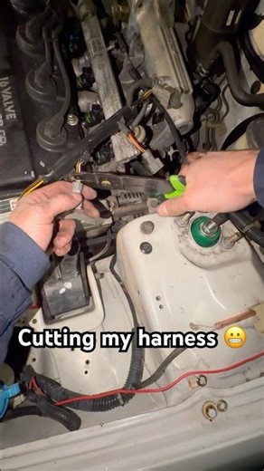 fuel pump, injectors, some wiring…nothing went smooth this morning. one step closer to first start!