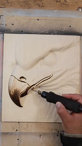 Eagle. Wood carving, pyrography. #woodcarving | Oleksandr Hrytsai. Wood Carving