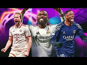 🔴 UEFA Champions League Quarter Final 2024/2025 Rankings