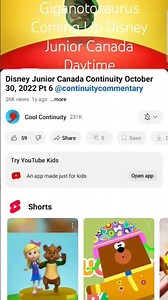 Giganotosaurus Coming Up Disney Junior Canada Daytime
