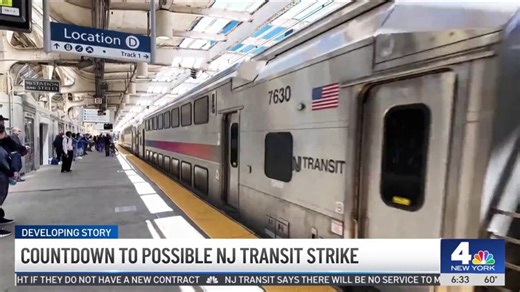 Countdown to possible NJ Transit strike
