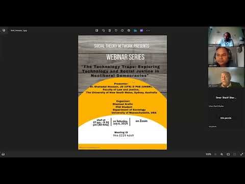 "The Technology Traps: Exploring Technology and Social Justice in Neoliberal Democracies"