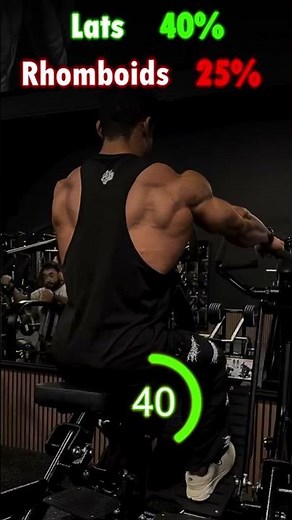 Seated Machine Row for a Thicker, Stronger Back! #shorts #backworkout #fitnessshorts