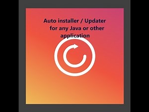 Auto Updater/Installer Tutorial for any Java Application - Part 4