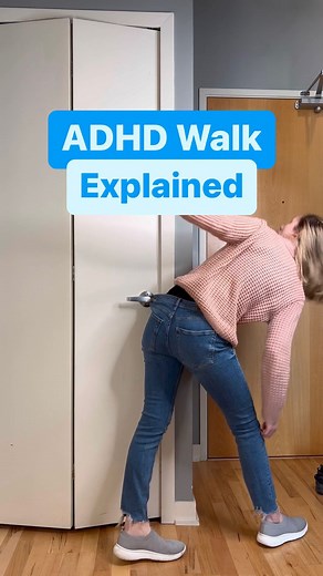 Shannon Mo on Instagram: "ADHD Walk Explained: people with ADHD are more likely to walk like this. Not all ADHDers do walk like this and walking like this doesn’t mean you have ADHD. It’s something everyone does at least once in awhile. ADHDers are just more likely to do it more often. RESEARCH: Postural sway and regional cerebellar volume in adults with attention-deficit/hyperactivity disorder https://doi.org/10.1016/j.nicl.2015.05.005 Postural instability in adult ADHD – A pilot study https://