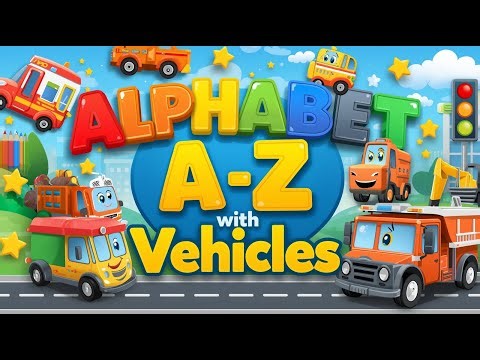 A-Z with Vehicles name [ Alphabets with vehicles name