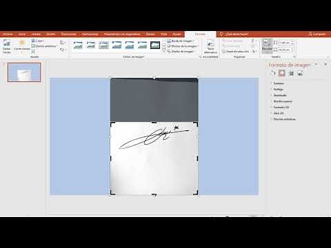 Crear firma digital en Power Point.