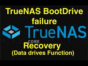 [TreuNAS] TrueNAS Recovery. TrueNAS boot drive failed/corrupted (Configuration backup available).