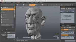 拓扑工具技术视频教程（modo）