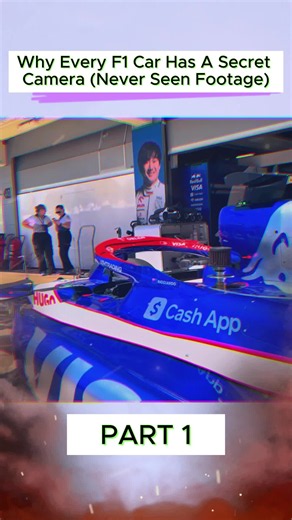 Why Every F1 Car Uses a Hidden Camera