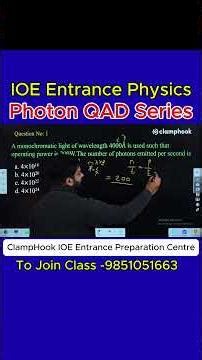 Numericals of photons