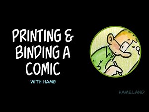 Printing & Binding a Comic
