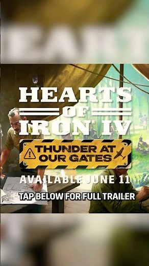 Thunder at Our Gates: Announcement Trailer | HOI4