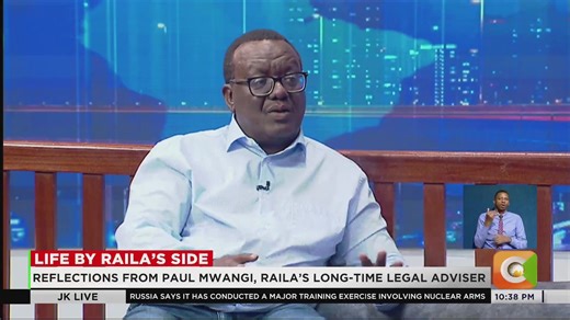 Lawyer Paul Mwangi: Raila had no regard for ethnicity. He never gave me special favours and expected everyone to fight their own battles and learn to swim with the sharks. You had to have a thick skin and know how to survive #JKLive | Citizen TV Kenya