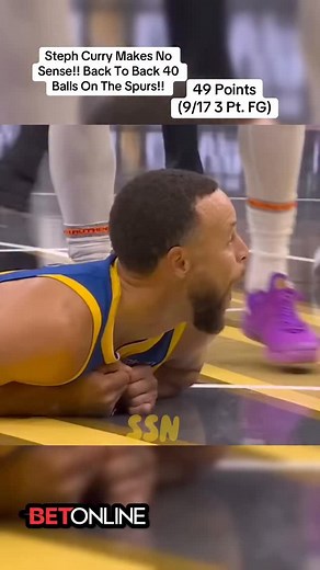 Steph Curry Makes No Sense!! Back To Back 40 Balls On The Spurs!! Drops 49 Points In Comeback Win!! #stephcurry #victorwembanyama #goldenstatewarriors #nba #curry #steph #warriors #nbabasketball #nbamemes #nbanews #explore #explorepage | Stoner Sports Network