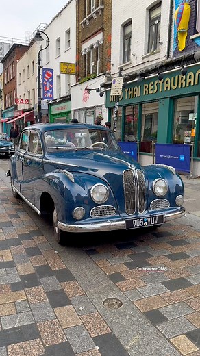 1961 Bmw 502 #LuxurySedan #BMW #classiccar | Car Spotter DM8