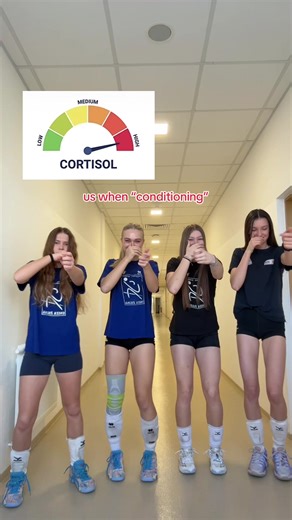 low cortison spartans#volley #cortisol#teammates#fyp | volleyball