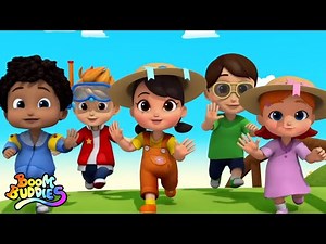 Cinq petits bébés | Dessins animés | Comptines bébé | Boom Buddies en Français | Préscolaire