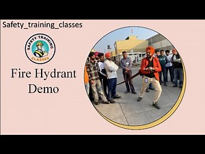 Fire Hydrant Practical Training | Real Site Working | Safety Officer Training Video