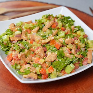 74K views · 230 reactions | Chicken Salad Recipe | Cucumber Chicken Salad | Healthy Salad Recipe | Yummy Recipes | Facebook