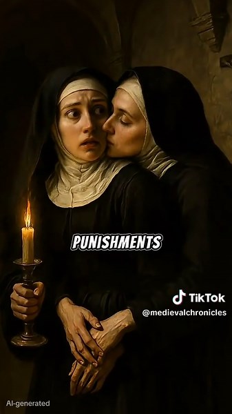 The things that happened in medieval convents would drive anyone insane 🤯😱 #middleages #medieval #story #history #mystery