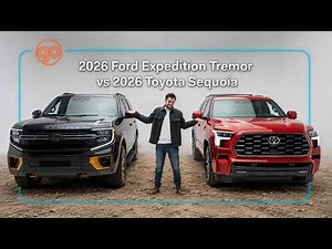 3 ROW SUV OFFROADERS – 2026 Ford Expedition Tremor vs Toyota Sequoia Review