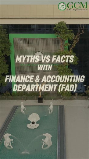 3.6K views · 36 reactions | Finance & Accounting at GCM: Myths vs....