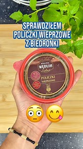 1.6M views · 7.6K reactions | ️‍♂️ Było słodko, było owocowo, teraz czas na kawał mięcha  Sprawdziłem policzki wieprzowe w sosie własnym marki - notabene - własnej sieci sklepów Biedronka, czyli Kraina Mięs Select. | Pomysłodawcy | Facebook
