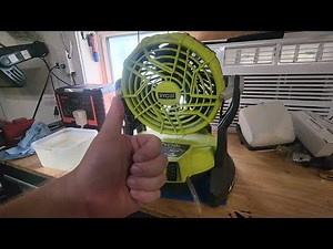 Can We Fix This Ryobi Misting Fan?
