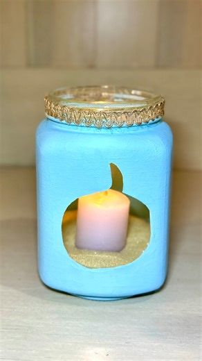 23K views · 218 reactions | Coastal Fall Pumpkin Candle Jar Dollar Tree DIY using a window cling #falldiy #CraftyBeach #dollartreediy | Crafty Beach | Facebook