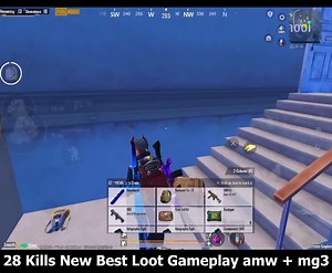 8.6K views · 446 reactions | 28 Kills New Best Loot Gameplay amw + mg3 | support rich | Jaguar Pubg | Facebook