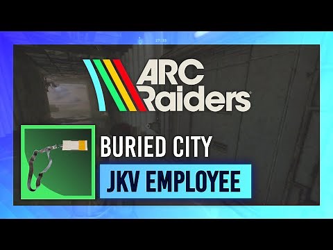 Buried City JKV Employee Access Card | LOOT Guide | ARC Raiders Keys